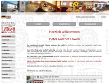 Tablet Screenshot of loewenwankheim.de